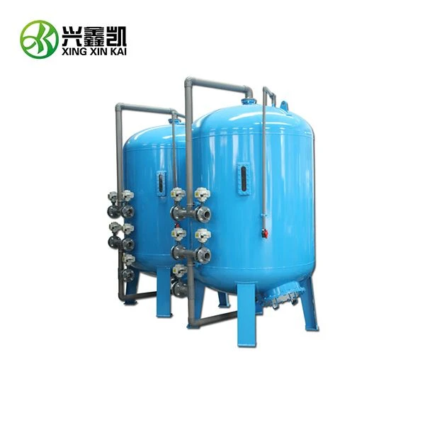 sand filter in water treatment plant